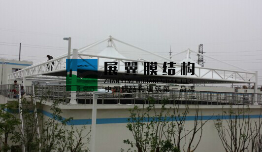 江蘇南通污水處理廠膜結構工程