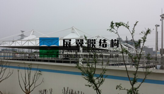 江蘇南通污水處理廠膜結構工程