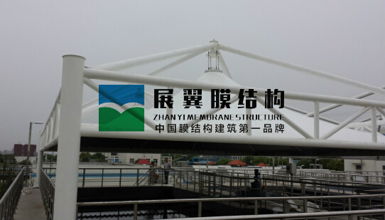 江蘇南通污水處理廠膜結構工程